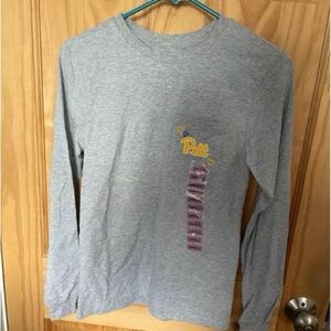 New With Tags Girls Size Small Pitt Long Sleeve T-Shirt